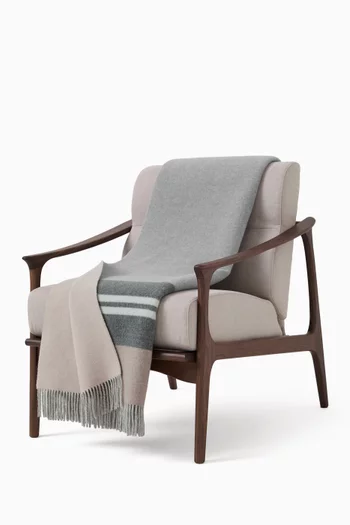 Double Cloth Throw in Cashmere