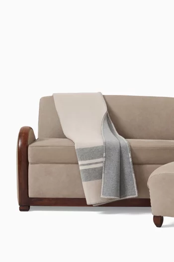 Double Cloth Throw in Cashmere