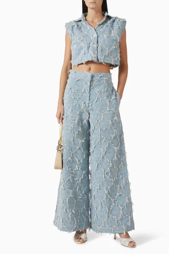 بنطال أوسلو 2.0 دينم جاكار