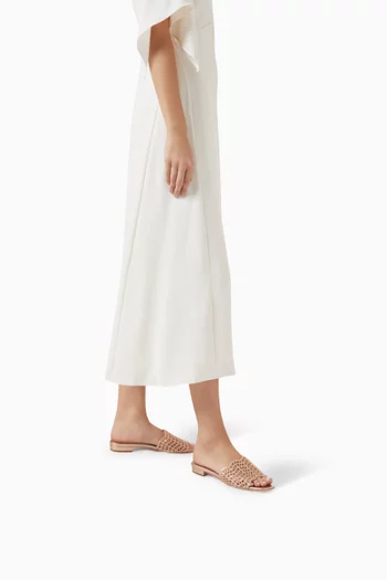 Mariano 25 Crystal Sandals in Patent Leather