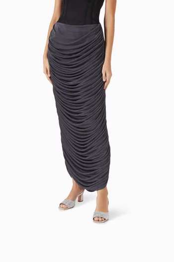 Hilda 65 Mules in Python-printed Leather