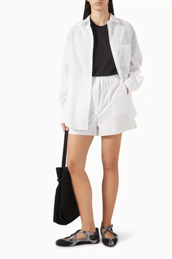 قميص لوي قطن بوبلين عضوي