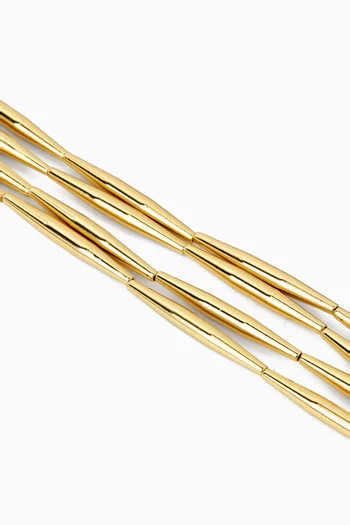 قلادة لوميا هيليا نحاس مطلي ذهب عيار 24