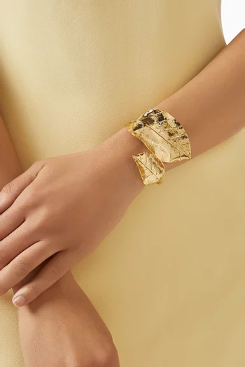 سوار بيتالز اوف غريس كبير نحاس مطلي ذهب عيار 24