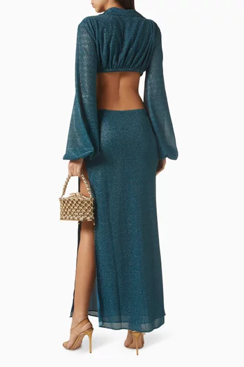Lumière Cut Out Maxi Dress