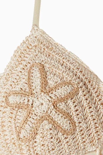 Trinidad Star Bikini Top in Crochet