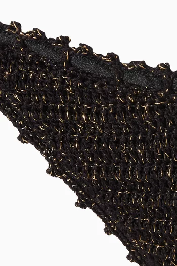 Trinidad Charms Bikini Briefs in Crochet