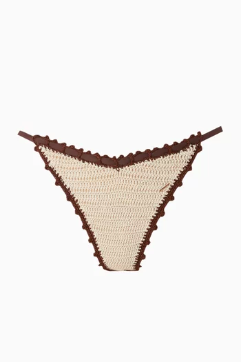 Trinidad Flower Bikini Briefs