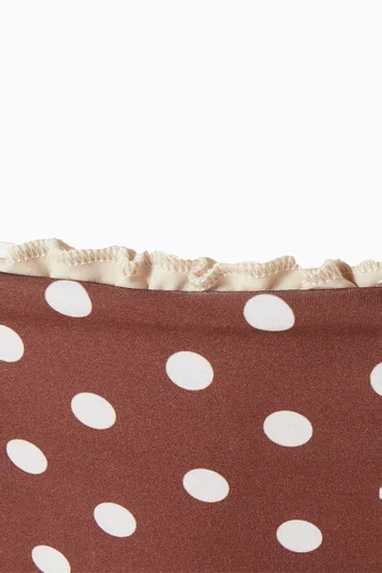 Lily Ruffle Polka Dots Bikini Briefs