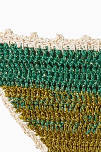 Lucy Self-tie Bikini Briefs in Crochet