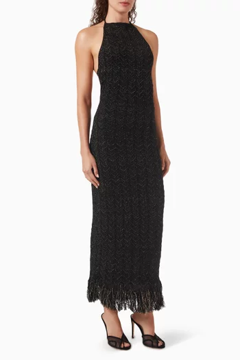 فستان لوميلا قصير نسيج