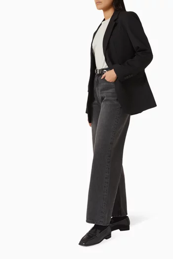 Unisex 2-button Blazer in Wool