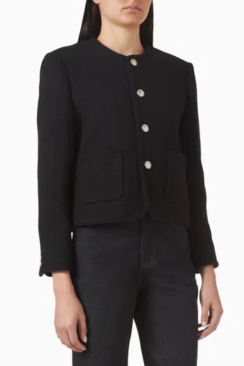 Classic Jacket in Boucle Tweed