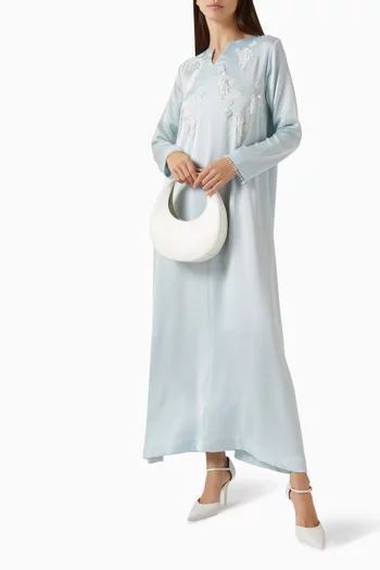 Embroidered Maxi Dress