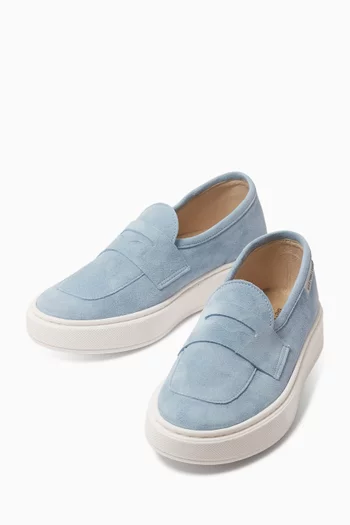 Slip-on Loafers in Leather