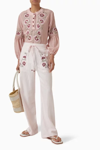 Lola Blouse in Linen