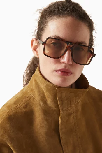 نظارة شمسية ناكس بتصميم أفياتور أسيتات