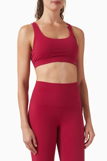 Noor Crossed Sports Bra