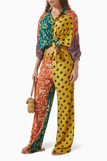 Estrellitas Pants in Viscose