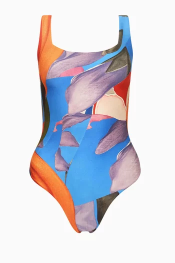 Palenque Flores One-piece Swimsuit