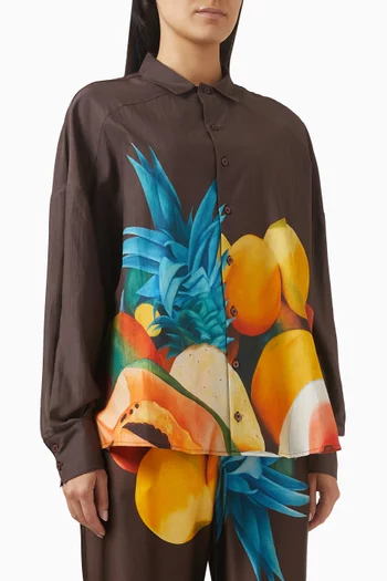 Salpicon Shirt in Cotton Blend