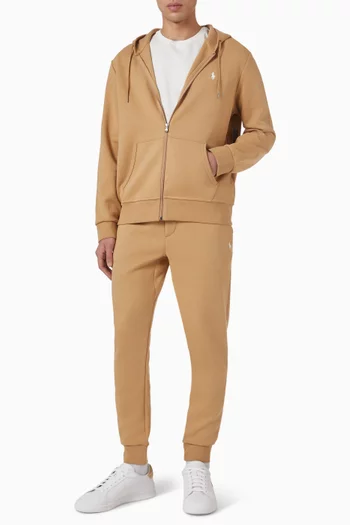 Polo Pony Zip Hoodie in Cotton-blend