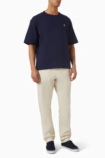 تي شيرت بولو بشعار لاعب البولو على الحصان قطن