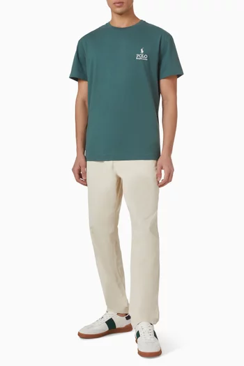 تي شيرت بشعار الماركة قطن