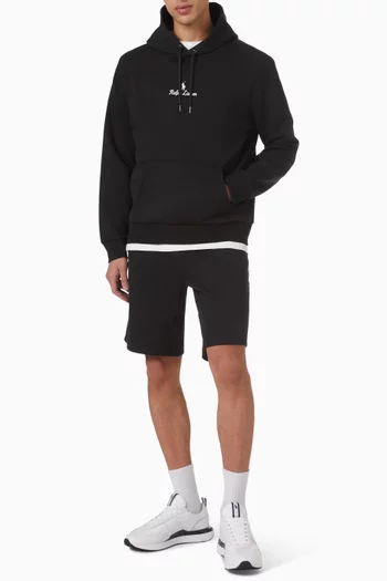 Logo Double-knit Hoodie