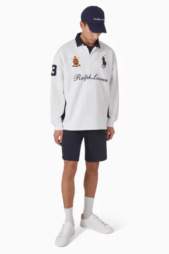 سويت شيرت بشعار لاعب البولو على الحصان الكبير للاحتفال بالذكرى العشرين