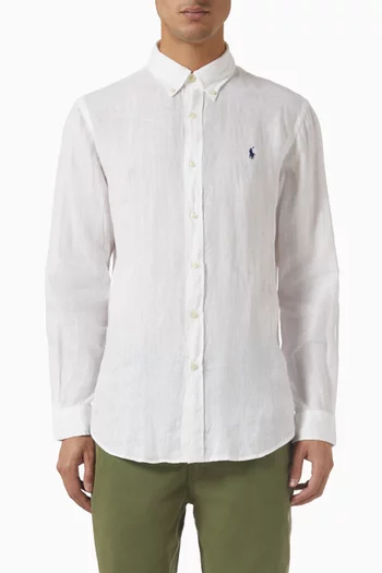 قميص بشعار لاعب البولو على حصان قطن