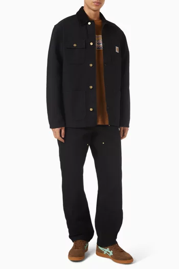 Double Knee Pants in Cotton Canvas