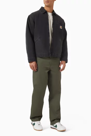 بنطال سيمبل قطن تويل