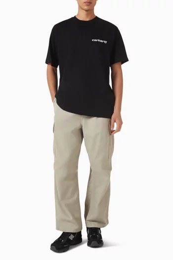 بنطال كارغو كول قنب قطني