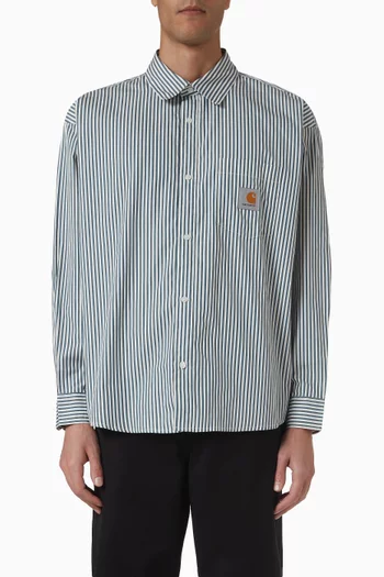 Daldry Striped Shirt in Cotton