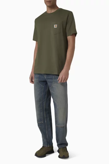 Logo Pocket T-shirt in Cotton