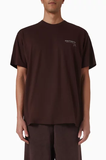 Garble Logo T-shirt in Cotton