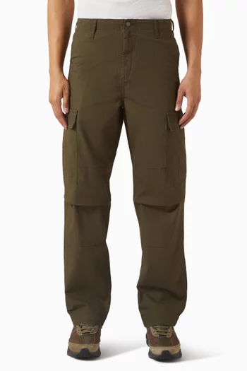 Regular Cargo Pants in Cotton Ripstop