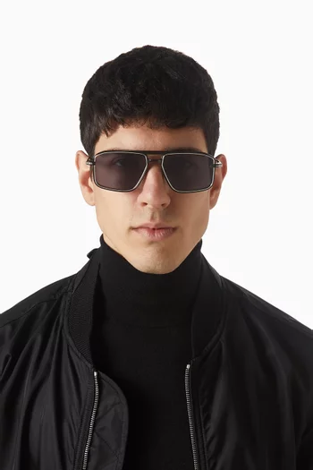 نظارة شمسية ايرل بإطار نافيجيتور تيتانيوم