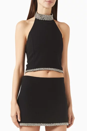 Gatz Embellished Top