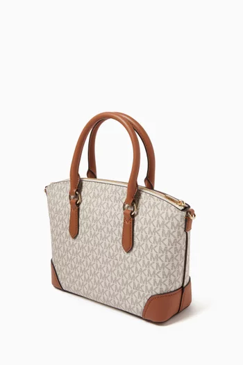 حقيبة ساتشل مورفي متوسطة قنب بنقشة شعار الماركة