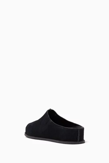 Hensley Mule Slides in Suede