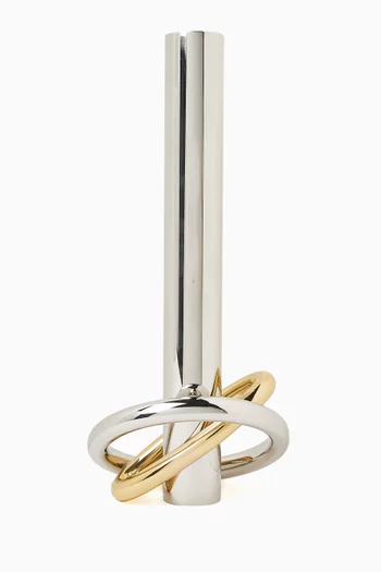 Ring Candleholders, Set of 2