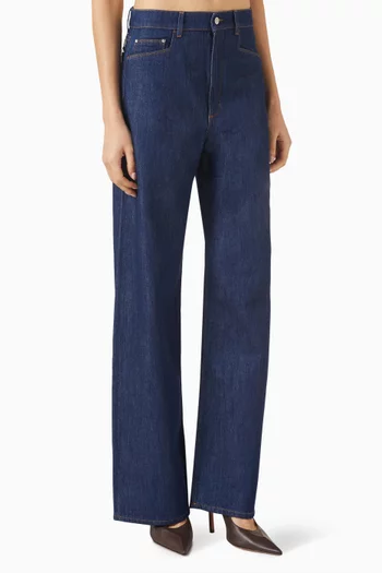 Type 02 Wide-leg Jeans in Denim
