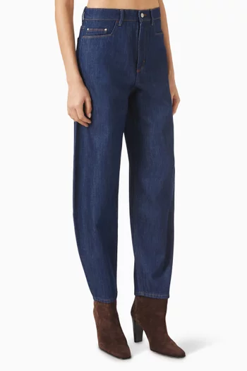 Type 03 Barrel-leg Jeans in Denim