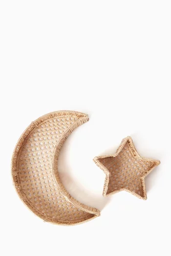 Moon & Star Tray Set
