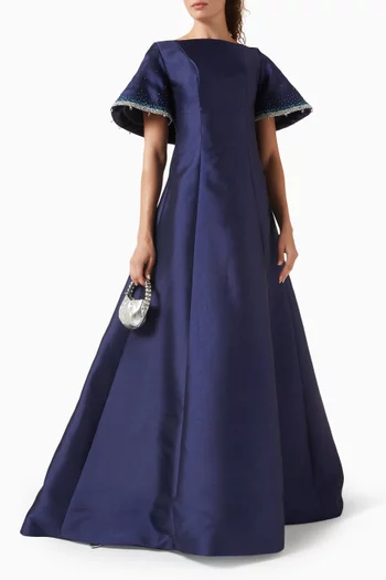 Elm Bead-embellished Gown