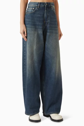 Bethany Wide-leg Jeans in Denim