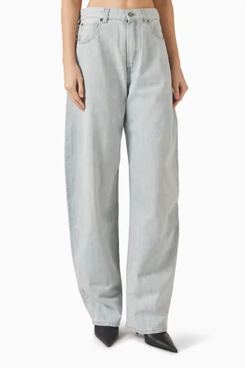 Bibi Balloon-leg Jeans in Denim