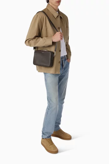 حقيبة كاميرا صغيرة جلد